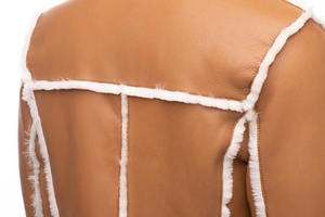 เสื้อเทรนช์โค้ทสำหรับผู้ชายเสื้อแจ็คเก็ตหนังสำหรับฤดูหนาวออกแบบได้ตามที่ต้องการ - Product Image 3