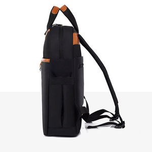 Sac à dos en cuir véritable personnalisé, utilisation quotidienne, imperméable, fermeture éclair, sac à bandoulière unisexe, meilleure qualité, OEM, léger, sac à dos de voyage - Product Image 3