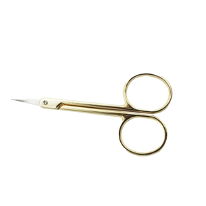 Tijeras curvadas de acero inoxidable para cutículas de alta calidad, logotipo personalizado, herramienta de belleza al por mayor de 3,5 pulgadas - Product Image 2