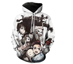 Sweat-shirts à capuche en sublimation graphique pour le dropshipping, tous motifs anime pour hommes, en polyester/coton respirant Felipa - Product Image 4