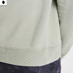 High Quality Cotton French Terry Oversize Sweat Shirt <b>Thick</b> Fleece Drop Shoulder Plain Blank Custom Men Hoodies - Product Image 3