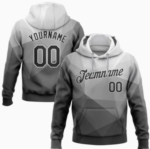 Personnalisable Plus Size Full Zip Up Sweat à capuche 100% coton respirant avec impression numérique pour l'hiver avec nom de l'équipe - Product Image 1