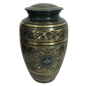 Luxury Handcrafted Aluminium Memorial <b>Urns</b> for Ashes Modern Design Durable Secure Lid 5-15L Capacity Tabletop Vase Function - Product Image 4