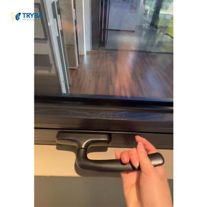 Poignée de cadre de sécurité de haute qualité Design convivial Fenêtre d'auvent en aluminium à <span class=keywords><strong>double</strong></span> <span class=keywords><strong>vitrage</strong></span> pour la sécurité des enfants et des personnes âgées - Product Image 3