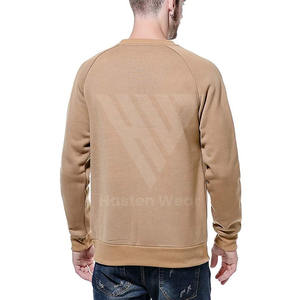 Sweat-shirt personnalisé en gros pour sweat-shirts à col rond légers en coton 100% faits sur mesure - Product Image 3