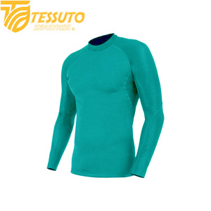 OEM Rash Guard MMA pour hommes de haute qualité, séchage rapide, spandex/polyester, sérigraphie, logo personnalisé, vente en gros - Product Image 6