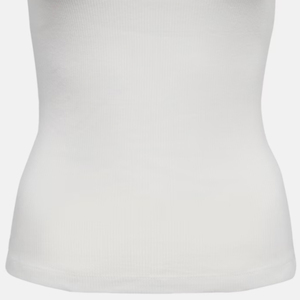 Camiseta sin mangas de punto de mezcla de algodón transpirable de Color sólido de talla grande para mujer, pantalones cortos informales con mangas de sujetador, opciones al por mayor - Product Image 3
