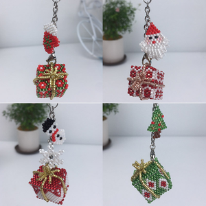 Kit de Broderie de Noël : Petit Cadeau Fait Main, Matériel de Fabrication de Perles à Enfiler - Product Image 3