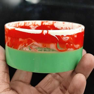 High Fashionable Multicolor Resin Bangle for Women and <b>Girls</b> Bangle Jewelry/resin <b>Bracelets</b> Bangles - Product Image 2