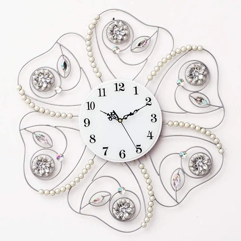 New Fancy hotels Wall Clock Decorative hanging Wall Mirror home decoration living room decorate wholesale manufacturer supplier