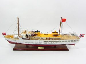 Gia Nhien Fabricant Design Personnalisé Bas quantité minimale de commande BATEAU ROYAL SHIP MODÈLE BATEAU EN BOIS MODÈLE DE BATEAU Artisanat en bois DE HAUTE QUALITÉ - Product Image 3
