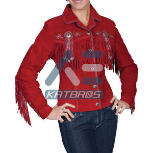 Veste en cuir véritable chic pour femme, coupe ajustée, style moderne, vêtement d'extérieur tendance, chaud, durable, matériau de haute qualité - Product Image 5
