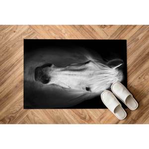 Alfombra Estampada: Estilo Rústico, Entrada, Caballo, Interior, Animal, Caballo Blanco, Contemporánea, Oficina, Escalera, Alfombra Suave con Pelo - Product Image 5