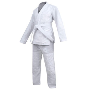 Professionnel de qualité supérieure plaine meilleure qualité matériau respirant Arts martiaux pratique couleur Jiu Jitsu uniforme Gi SI-JJG-017 - Product Image 3