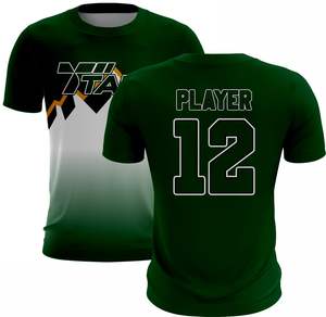 T-shirts à sublimation 100% coton de qualité supérieure Tissu tricoté léger et respirant pour conceptions et équipes personnalisées - Product Image 3