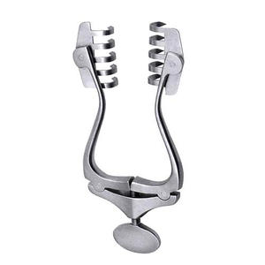 Rétracteur professionnel Jansen Wagner en acier inoxydable 5x5 dents pointues émoussées avec rétracteurs à vis de réglage CE ISO approuvé - Product Image 2