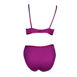 Ensemble soutien-gorge et culotte pour femme - Violet - Product Image 2