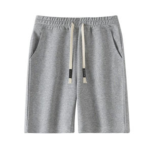 Pantalones cortos de chándal de algodón para hombre personalizados al por mayor con bolsillos, pantalones cortos informales de gran tamaño para correr, pantalones cortos para hombre - Product Image 5