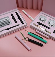 Precio de Fábrica, Pedidos Personalizados Manuales, Diferentes Materiales, Longitudes, Rizos y Diámetros, Pestañas en Racimo, Pestañas en Tira y Adhesivos