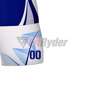 Ensembles de vêtements de volley-ball respirants à séchage rapide Short en jersey imprimé par sublimation à manches courtes avec logo personnalisé Short en jersey réactif - Product Image 6