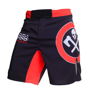 Shorts de boxe MMA unisexes personnalisés de haute qualité, imprimés par sublimation, en polyester, séchage rapide, respirants - Product Image 2