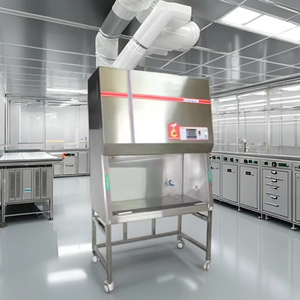 Nuevo filtro HEPA de gabinete de campana de flujo laminar Vertical de acero móvil PRO + de 95% eficiencia 600 CFM banco de limpieza microbiología - Product Image 5