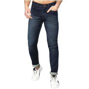Pantalones Vaqueros de Mezclilla Ligeros de Primera Calidad para Hombre, con Logotipo Personalizado, Transpirables, Corte Recto, Modelo 2026 - Product Image 1