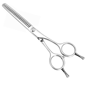 Ciseaux à effiler en acier allemand pour coiffeur Finition Polissage avec des ciseaux à effiler en acier inoxydable à haute teneur en carbone - Product Image 6