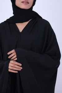 Abaya Musulmana Tradicional al por Mayor 2026 con Hijab, Patrones Tie-Dye, Manga Larga, Abaya Islámica Modesta, Vestido Musulmán para Mujer - Product Image 2