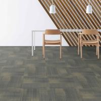 Dalles de moquette en nylon commerciales 50x50, dalles de moquette modulaires en nylon teint en masse, pour les lieux de travail, projets d'entreprise