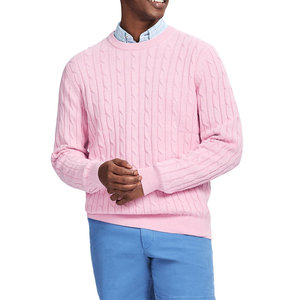 Suéter de punto para hombre hecho a medida de alta calidad, novedad de 2025, suéter de lana de estilo informal para hombre - Product Image 1