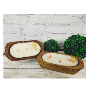 Tazón de masa de madera Soporte de vela Decoración DE BODA Tazones de masa de madera Soporte de vela Precio al por mayor - Product Image 4