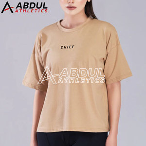 เสื้อยืดโอเวอร์ไซส์ผู้หญิง เสื้อผ้าฝ้ายลำลอง ทรงหลวม สตรีทแวร์ฤดูร้อน สวมใส่สบายในชีวิตประจำวัน - Product Image 2