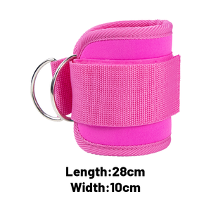 Attelle de cheville avec logo personnalisé, attelle de compression ajustable pour le soutien de la cheville avec anneaux en D, unisexe, manchon en cuir respirant - Product Image 6