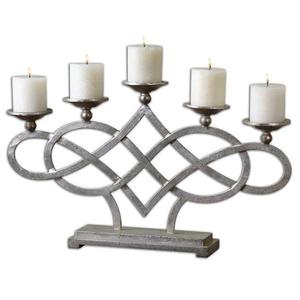 Candelabro antiguo de hierro para decoración del hogar, chimenea, boda - Product Image 6