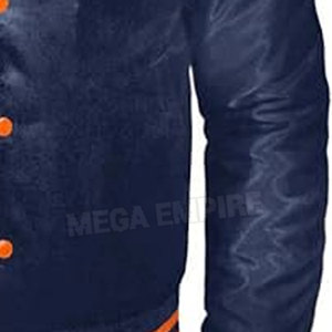 แจ็กเก็ตผ้าซาตินสำหรับผู้ชาย, เสื้อแจ็กเก็ตผ้าซาตินคุณภาพสูงปกคอตั้งแบบมีซิปปิดด้านบนแบบถักแบบเต็มหน้าสำหรับฤดูหนาว - Product Image 6