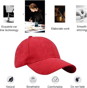 Gorra de Béisbol de 5 Paneles de Gamuza 100% Algodón OEM ODM, Calidad Premium, Personalizada, Deportiva, Atlética, Promocional, Correa Ajustable, Secado Rápido - Product Image 4
