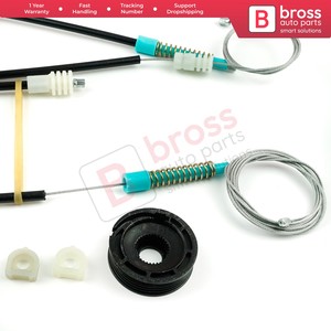 BWR1049 Nuevo Kit de Reparación de Elevalunas Izquierdo para C70 873 1998-2005 Cabrio Convertible CC, Piezas de Auto Bross, Hecho en Turquía - Product Image 6