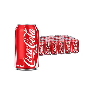 Genießen Sie die Original Coca Cola Classic Dose 330ml ikonische Erfrischung