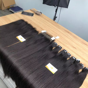 Minh Khang cheveux Vietnam offre le meilleur prix 100% os droite vierge extensions de cheveux humains qualité brute cheveux en gros - Product Image 1