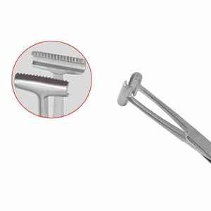 Pratt-Smith Instrumentos quirúrgicos dentales manuales Fórceps de agarre de tejido hemorroidal Fórceps hemostáticos Abrazadera de metal/acero - Product Image 5