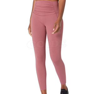 Pantalons de sport sans couture en marque propre, leggings pour femmes en gros, leggings pour femmes en direct d'usine - Product Image 2