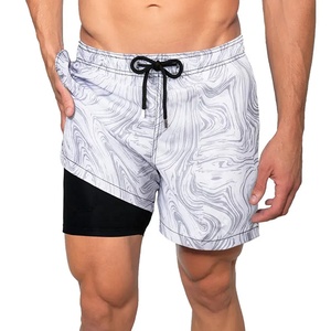 Malla-Liner Baño Estampado Hombre-Ropa de playa Hombres Verano Natación Playa Pantalón Secado rápido Yoga-Fitness Correr-Gimnasio Hombre Pantalones cortos Trunks - Product Image 6