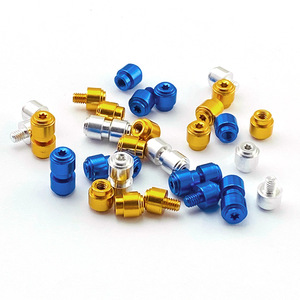 Realizzazione di accessori per coltelli pieghevoli Set di perni per pollice in alluminio personalizzato per coltello Bugout 535 da banco - Product Image 6