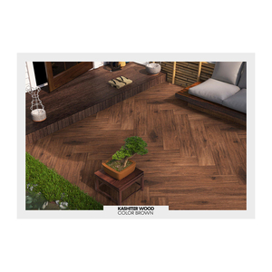 200x1200mm Diseño moderno Acabado mate 20mm de espesor Azulejos de porcelana para exteriores Aspecto de madera para piso exterior - Product Image 4