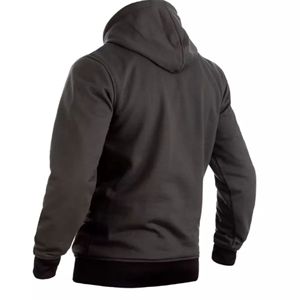 Sweat à capuche de Protection de moto pour hommes avec doublure protégée veste de course à capuche et Protection rembourrée - Product Image 2