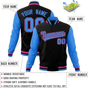 KWICLO Craft Varsity Jacket-100% Polyester Reversible & Windproof Breathable Winter Men's - Product Image 2