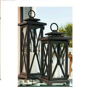 Glamour nouvel an mariage complet avec festivités Galore noir mat fini lanterne en fer au fabricant fabriqué en inde - Product Image 2