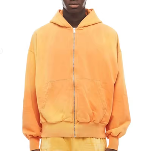 เสื้อฮู้ดแบบสวมหัวมีฮู้ดผ้าโพลีเอสเตอร์ปักโลโก้แบบกำหนดเอง - Product Image 5