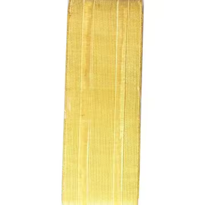 Fabricante al por mayor de tela de hilo de alambre francés uniforme ceremonial de adorno de encaje trenzado dorado ceremonial - Product Image 5